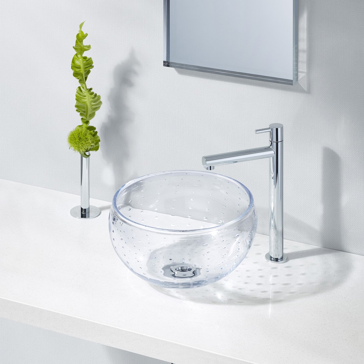 新商品情報｜爽やかにもてなす水まわり｜置き型手洗器クレールグラス 